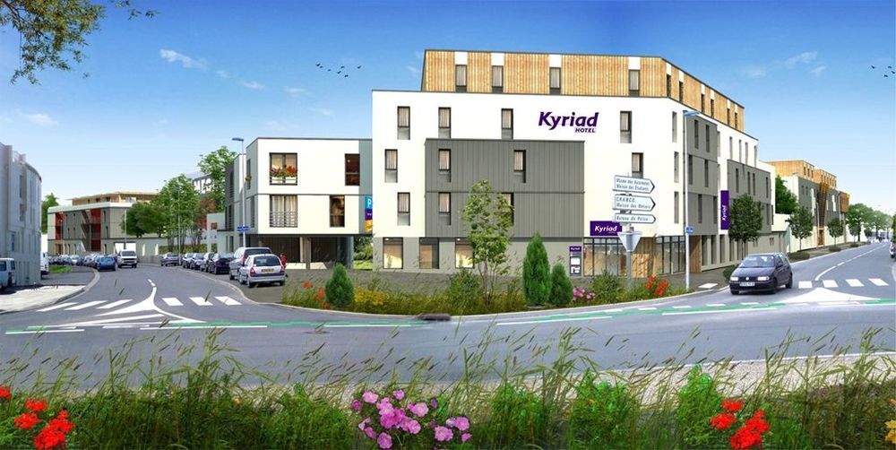 Hotel Confort La Rochelle Centre Les Minimes Exterior foto